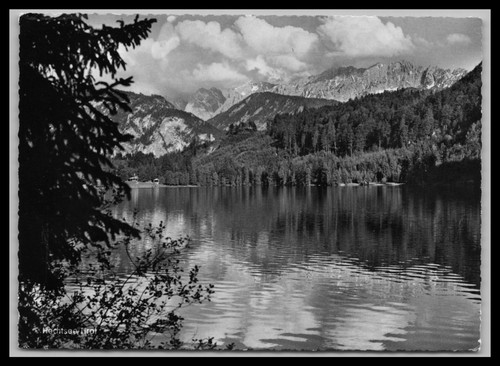 Ansichtskarte hechtsee tirol - hechtsee, /