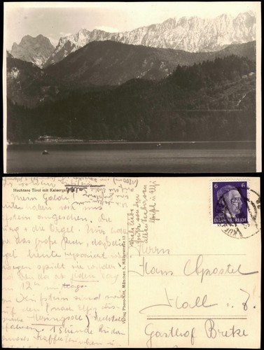 Ansichtskarte tirol hechtsee - .tirol,