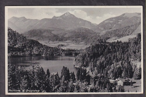 Hechtsee mit brünnstein - ak,