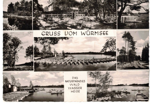 Postkarte gruss vom - -,