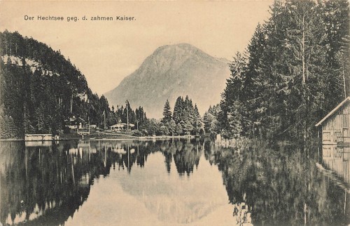 Ansichtskarte der hechtsee - "der,